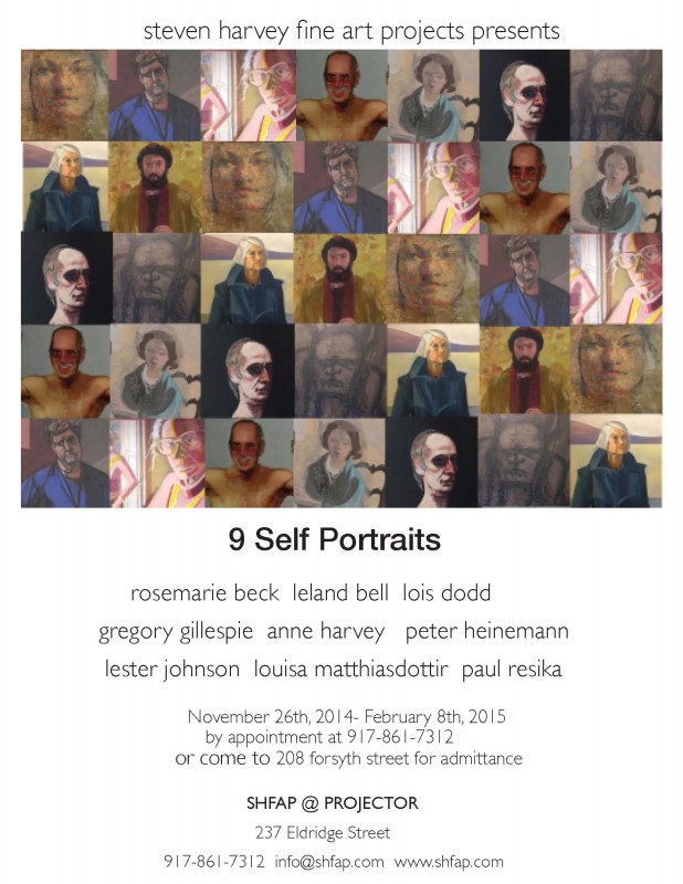 9 Self Portraits
