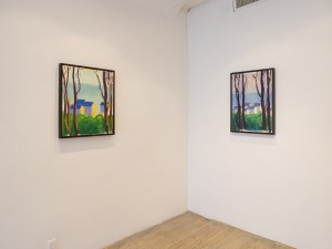 Paul Resika: Through the Trees, Installation view 2