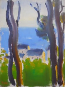 Paul Resika Through the Trees (Blue Bay), 1993