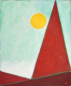 Paul Resika Triangle-Sun, 2017